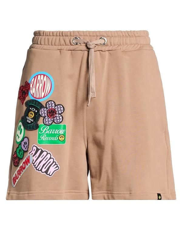 バロー メンズ ボトムス ハーフパンツ・ショーツ BARROW ショートパンツ＆バミューダパンツ Light Brown ブラウン