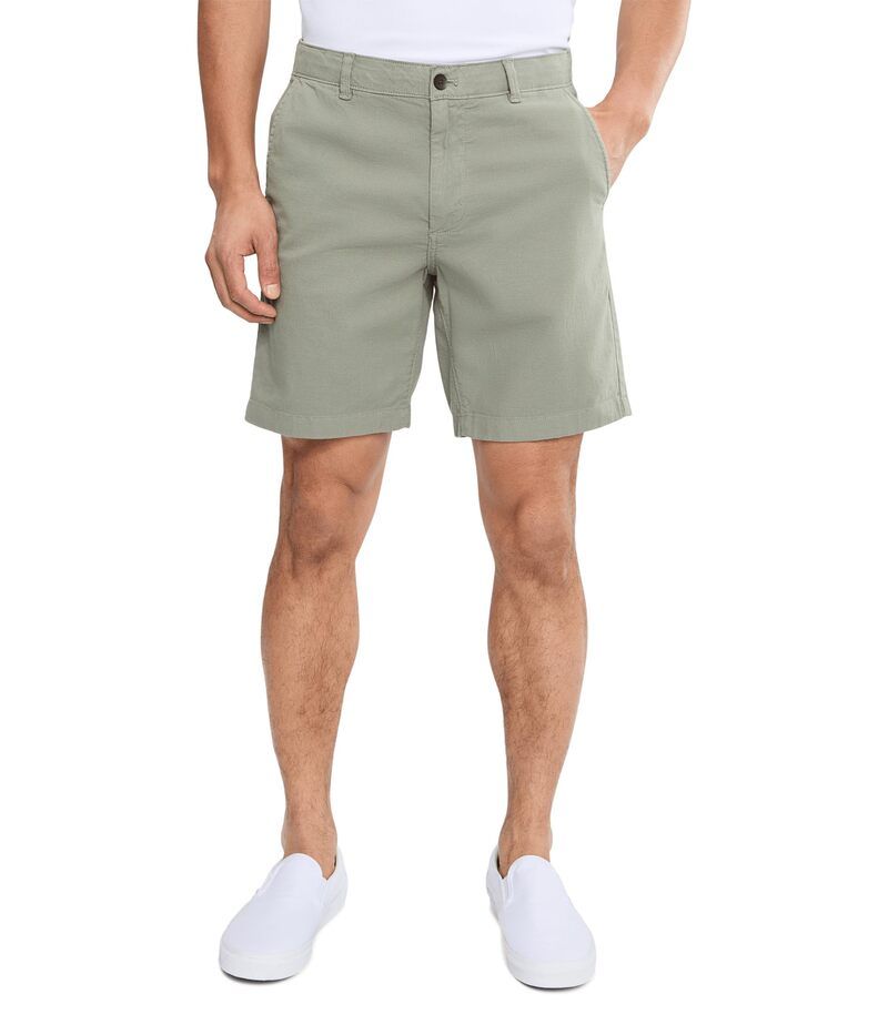 ファレティ メンズ ボトムス ハーフパンツ・ショーツ ショートパンツ Faherty Essential Chino Shorts Trail Olive オリーブ