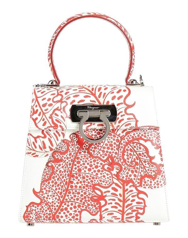 フェラガモ レディース バッグ FERRAGAMO White ホワイト