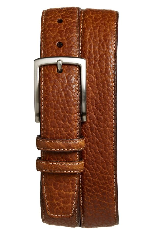 トリノ メンズ アクセサリー ベルト レザー Torino Leather Belt Saddle