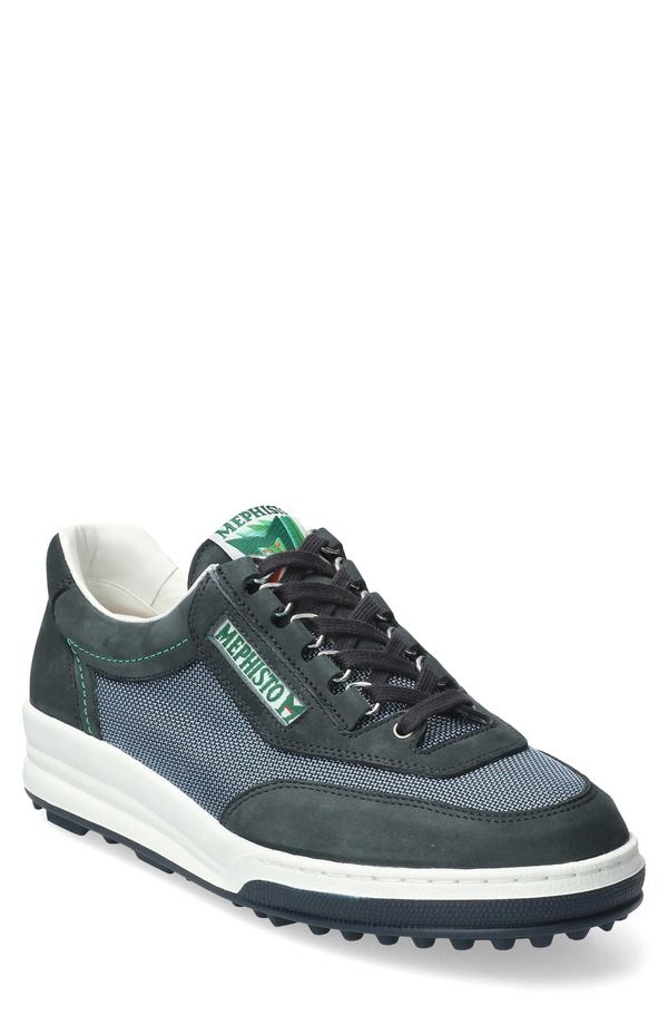 メフィスト メンズ シューズ スニーカー Mephisto Match Air Golf Shoe Navy ネイビー