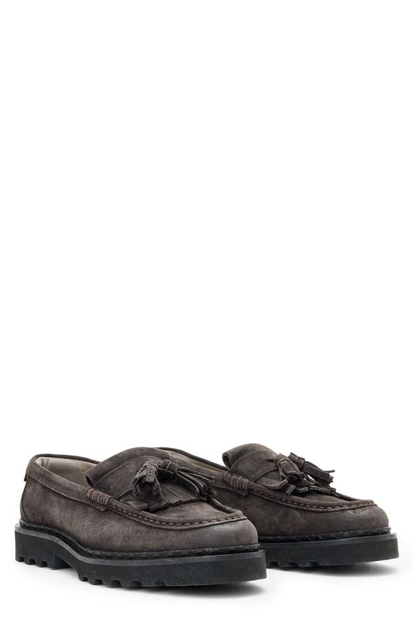 オールセインツ メンズ シューズ スリッポン・ローファー AllSaintskiff Tasseloafer Warm Grey グレー