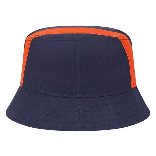 ニューエラ メンズ アクセサリー 帽子 Mens New Era Navy Chicago Bears Helmet Bucket Hat Navy ネイビー