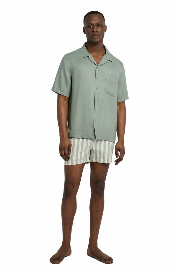 オニア メンズ 水着 ハーフパンツ・ショーツ Onia Charles 4 Swim Trunk SageCream クリーム
