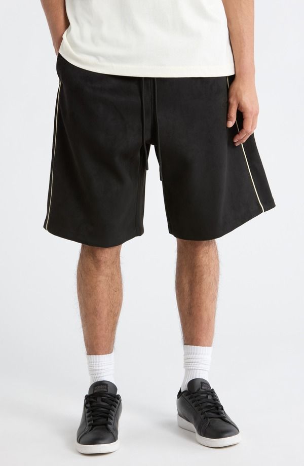 フィアオブゴッド メンズ ボトムス ハーフパンツ・ショーツ ショートパンツ Fear of God Essentialsignaturelaxed Sweat Shorts with Piping V