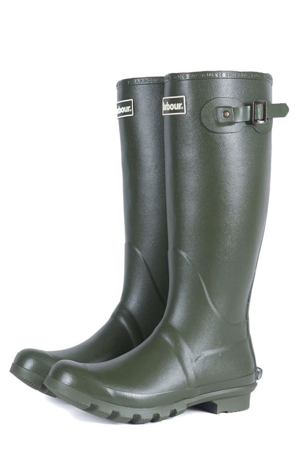 バブアー メンズ シューズ ブーツ・レインブーツ Barbour Bede Rain Boot Olive オリーブ