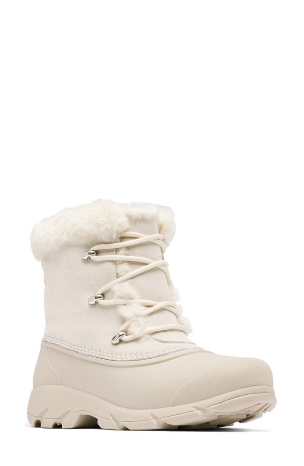 ソレル レディース シューズ ブーツ・レインブーツ SOREL Snow Angel Faux Fur Detail Waterproof Boot Chalk Light Clay チョーク 30,420円