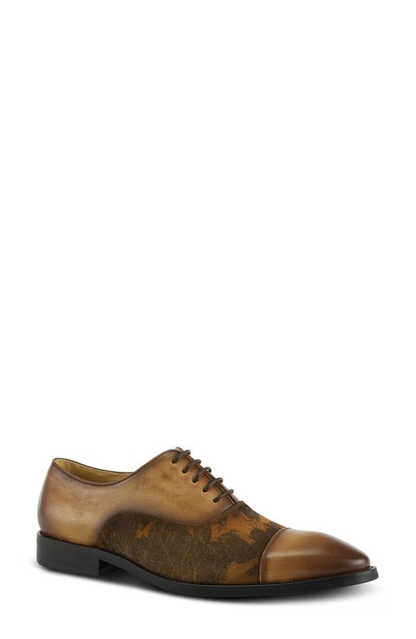 スプリングステップ レディース シューズ オックスフォード LArtiste by Spring Step Calder Oxford Camel キャメル