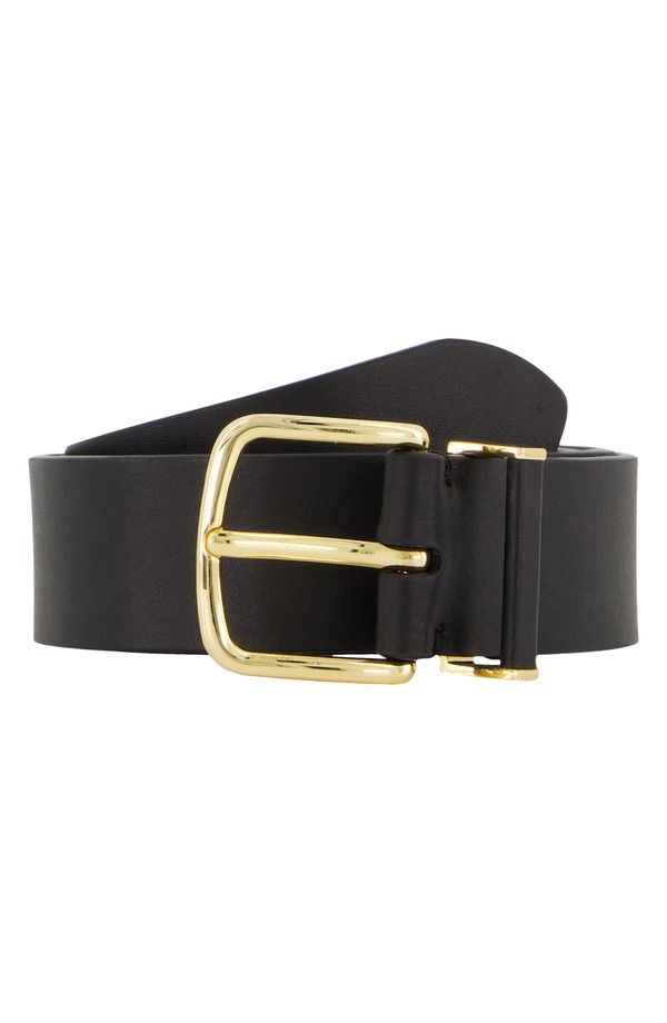 ヴィンス レディース アクセサリー ベルト レザー Vince Kaia Leather Belt Black ブラック