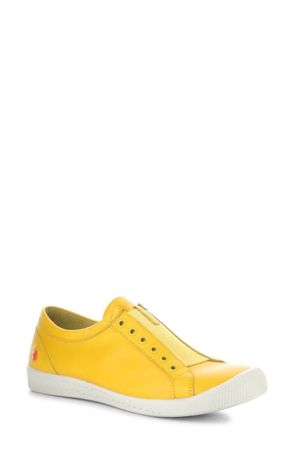 ソフチノス レディース シューズ スニーカー Softinos by Fly London Irit Low Top Sneaker 024 Yellow イエロー