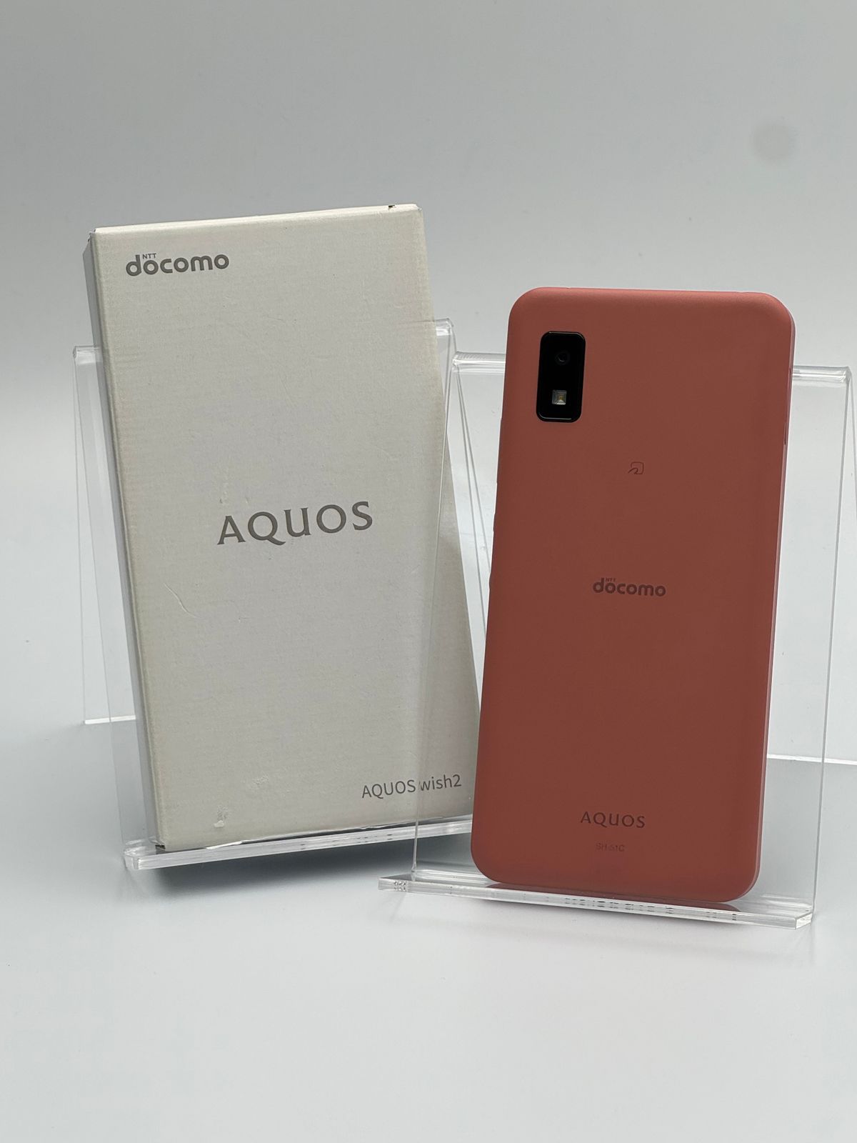AQUOS wish2 SH-51C コーラル SIMフリー 中古A - メルカリ