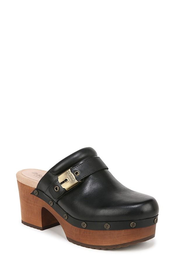 ドクター・ショール レディース シューズ サンダル プラットフォーム Dr Scholls Original Collection Joy Platform Clog Black ブラック