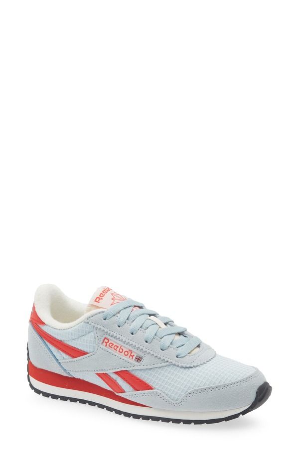 リーボック レディース シューズ スニーカー Reebok Classic AZ Sneaker Iceblue Sportred Washedblack
