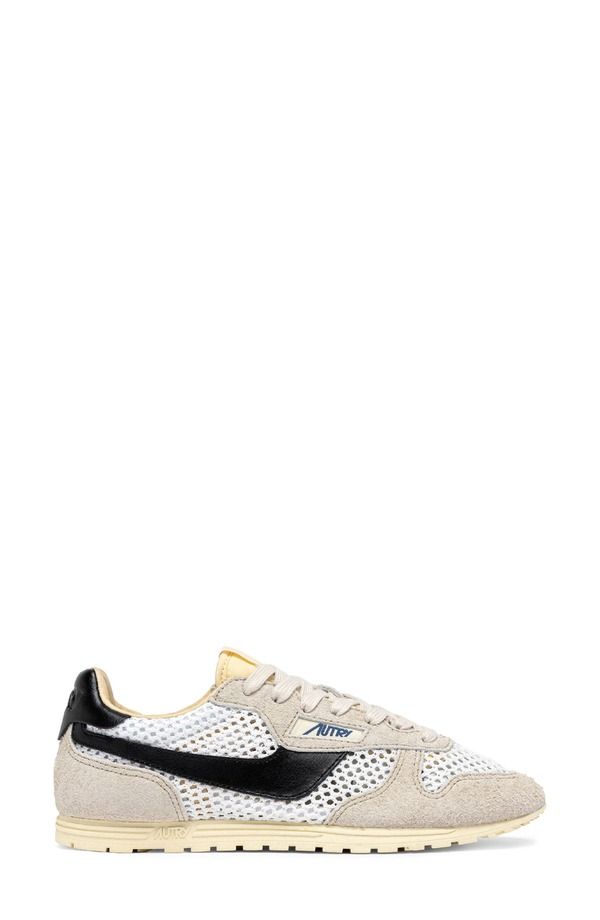 オートリ レディース シューズ スニーカー AUTRY Windspin Low Sneaker White Black ホワイト