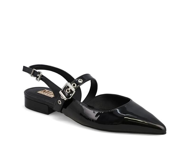 ミアリミテッドエディション レディース シューズ パンプス Mia LimiteditionAree Flat Black Patent ブラック