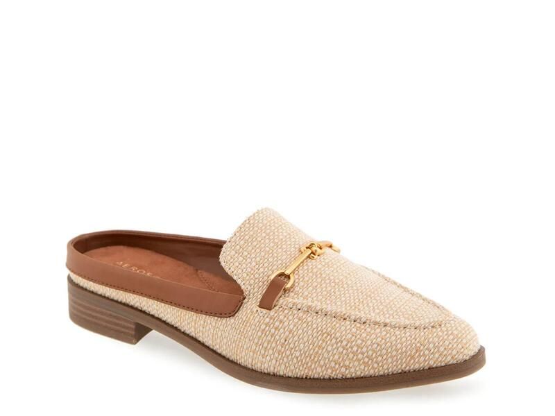 エアロソールズ レディース シューズ サンダル AerosolesErik Mule Beige Raffia ベージュ 15,260円