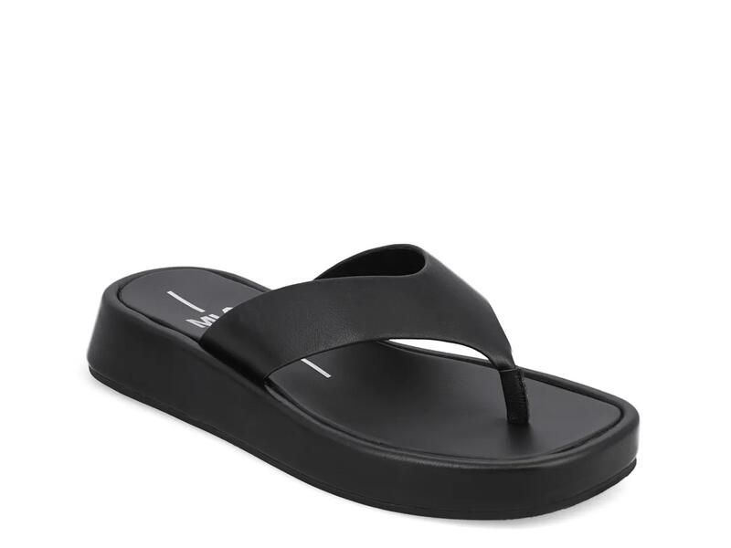 ミア レディース シューズ サンダル MiaPamelia Wedge Sandal Black ブラック