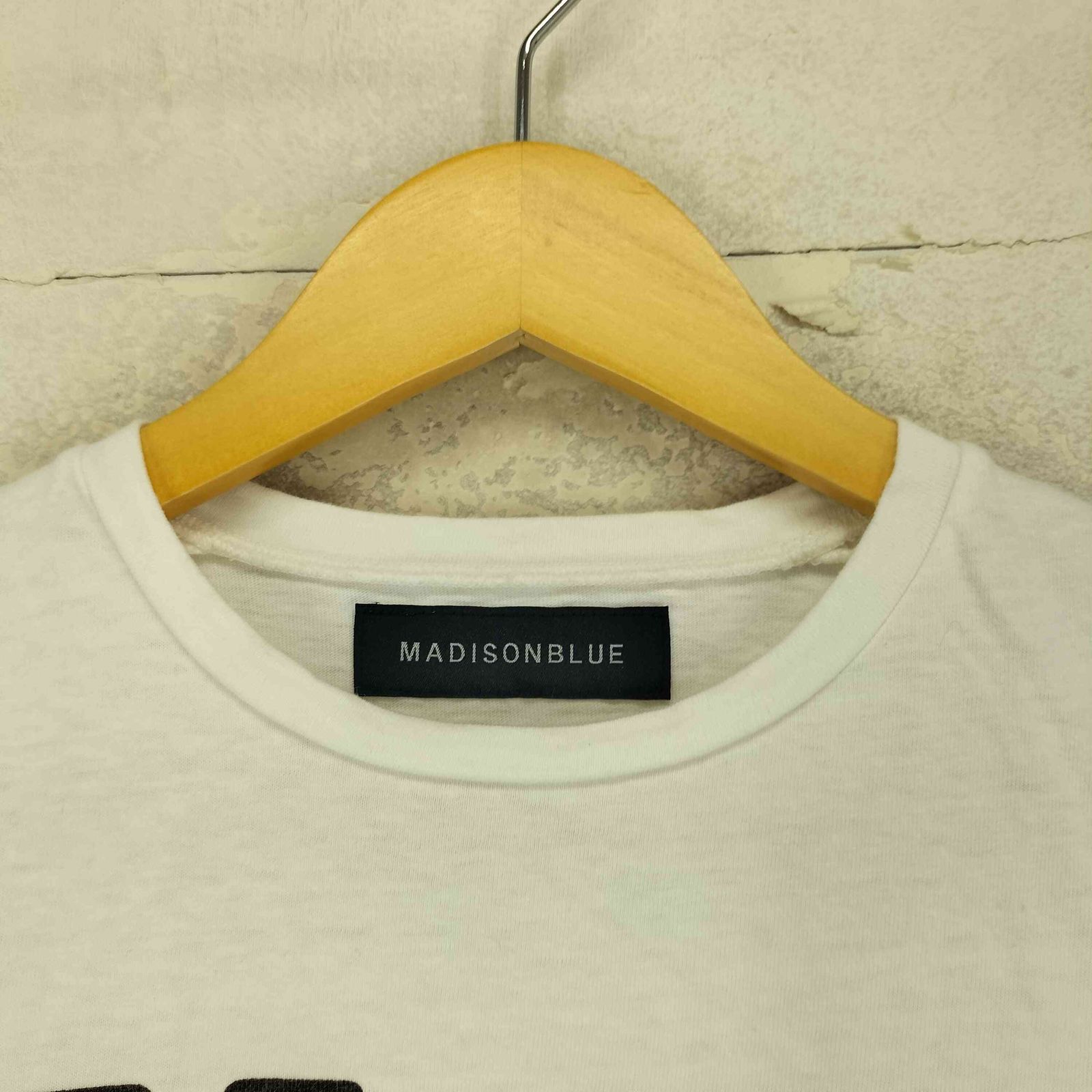 マディソンブルー MADISONBLUE HELLO CREW NECK TEE ハロー クルー