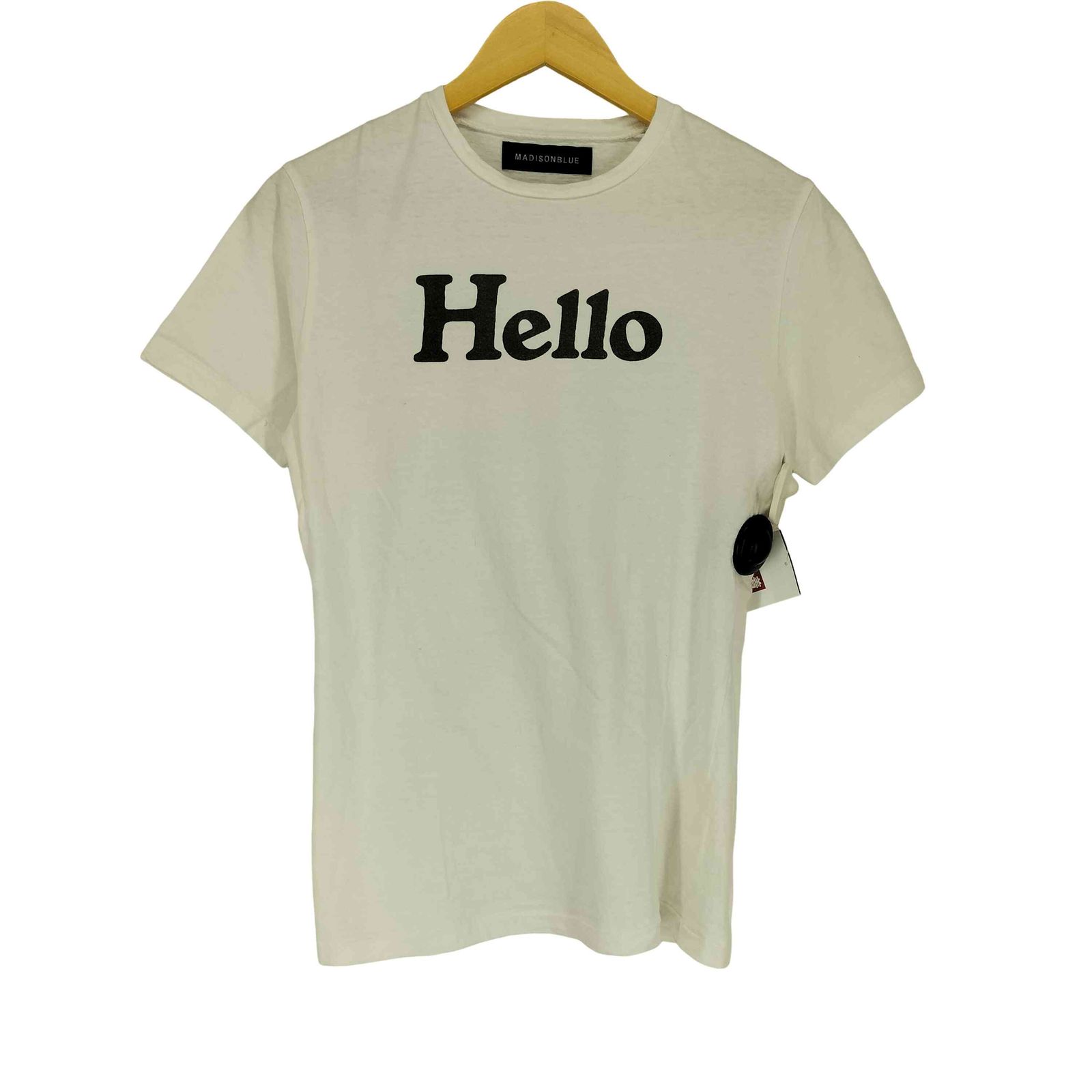 マディソンブルー MADISONBLUE HELLO CREW NECK TEE ハロー クルー