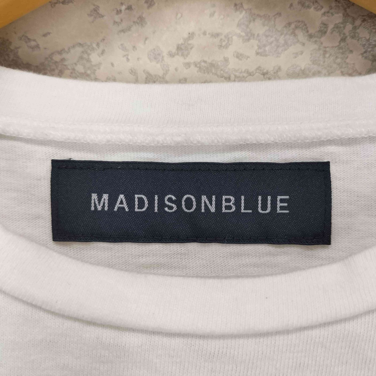 マディソンブルー MADISONBLUE HELLO CREW NECK TEE ハロー クルー