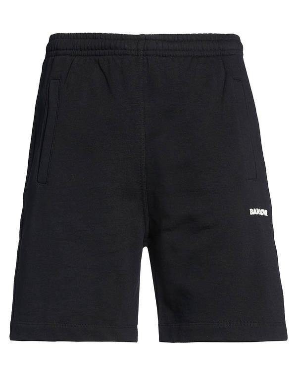 バロー メンズ ボトムス ハーフパンツ・ショーツ ショートパンツバミューダパンツ BARROW Black ブラック