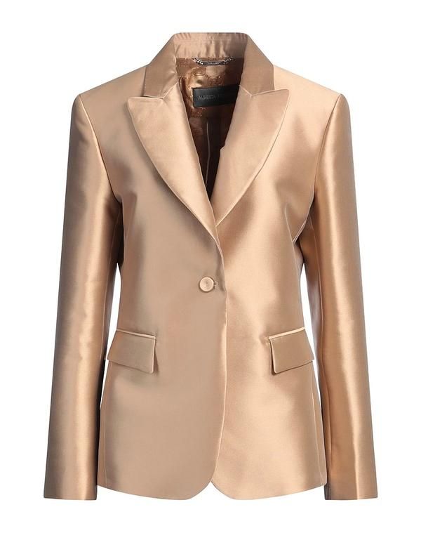 アルベルタ フェレッティ レディース アウター ジャケット・ブルゾン テーラードジャケット ALBERTA FERRETTI Beige ベージュ