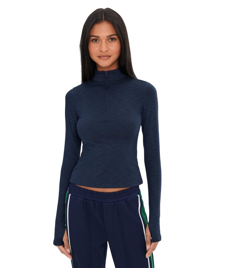 スピリッツフィフティファイブ レディース アウター パーカー・スウェット ハーフジップ Splits59 Stevie Active Rib Half Zip Waist Lengtheather I 13,666円