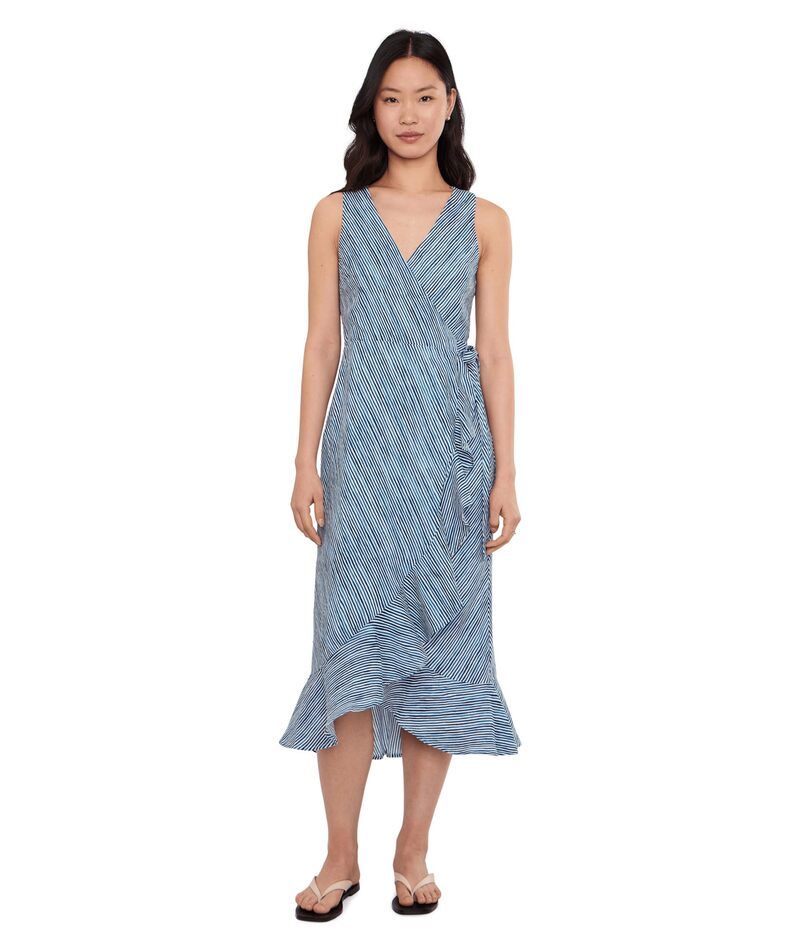 トッミーバハマ レディース トップス ワンピース ミディ Tommy Bahama Coastal Shores Wrap Midi Dress Coastline
