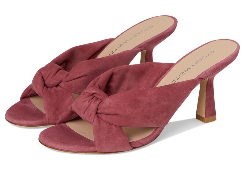スチュアート ワイツマン レディース シューズ ヒール Stuart Weitzman Soplaya Slide 75 Dusty Berry