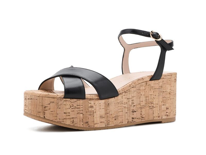 スチュアート ワイツマン レディース シューズ ヒール Stuart Weitzman Dayna Wedge Black ブラック