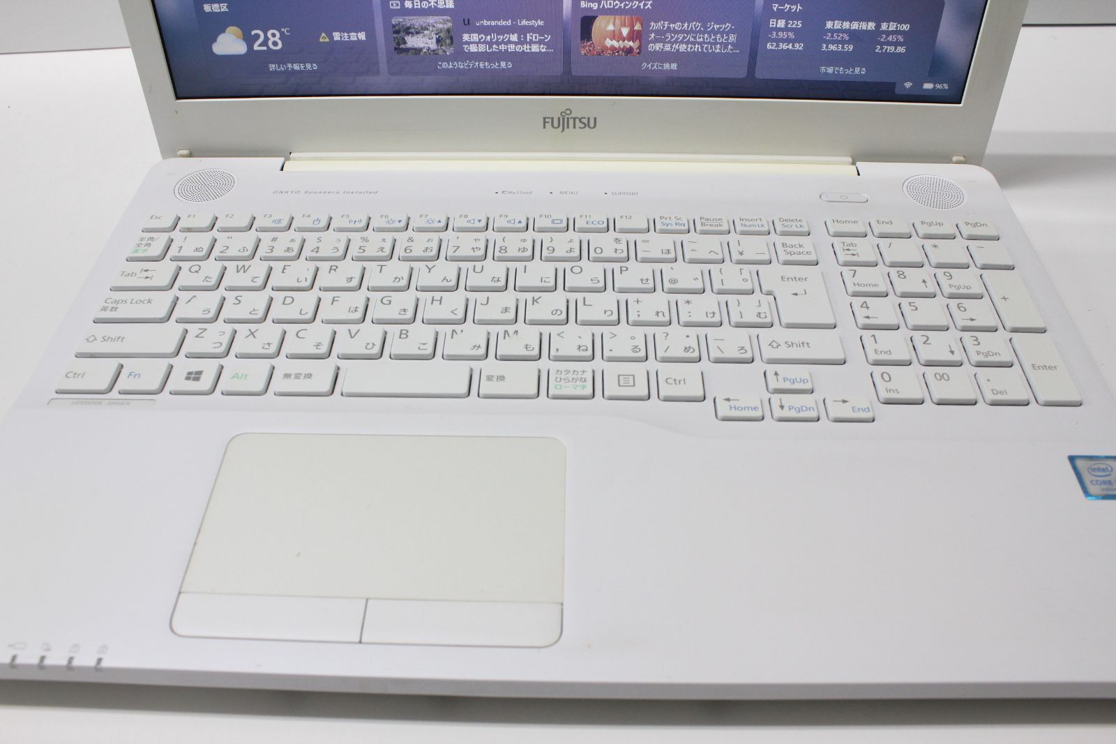 中古ノートPC】富士通〈LIFEBOOK AH46/X〉第6世代Core i3/SSD256GB