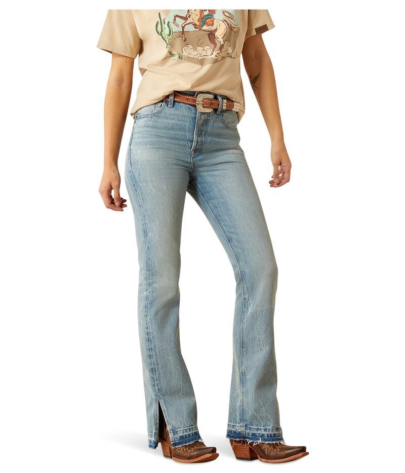 アリアト レディース ボトムス デニムパンツ ブーツ ジーンズ Ariat Ultra High Rise Tomboy Jazmine Boot Cut Jeans Argentina