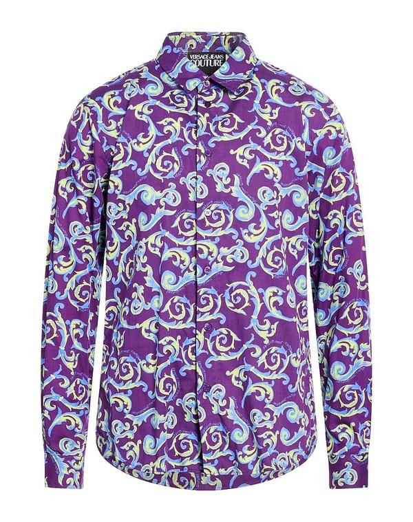 ヴェルサーチ メンズ トップス シャツ VERSACE JEANS COUTURE Mauve