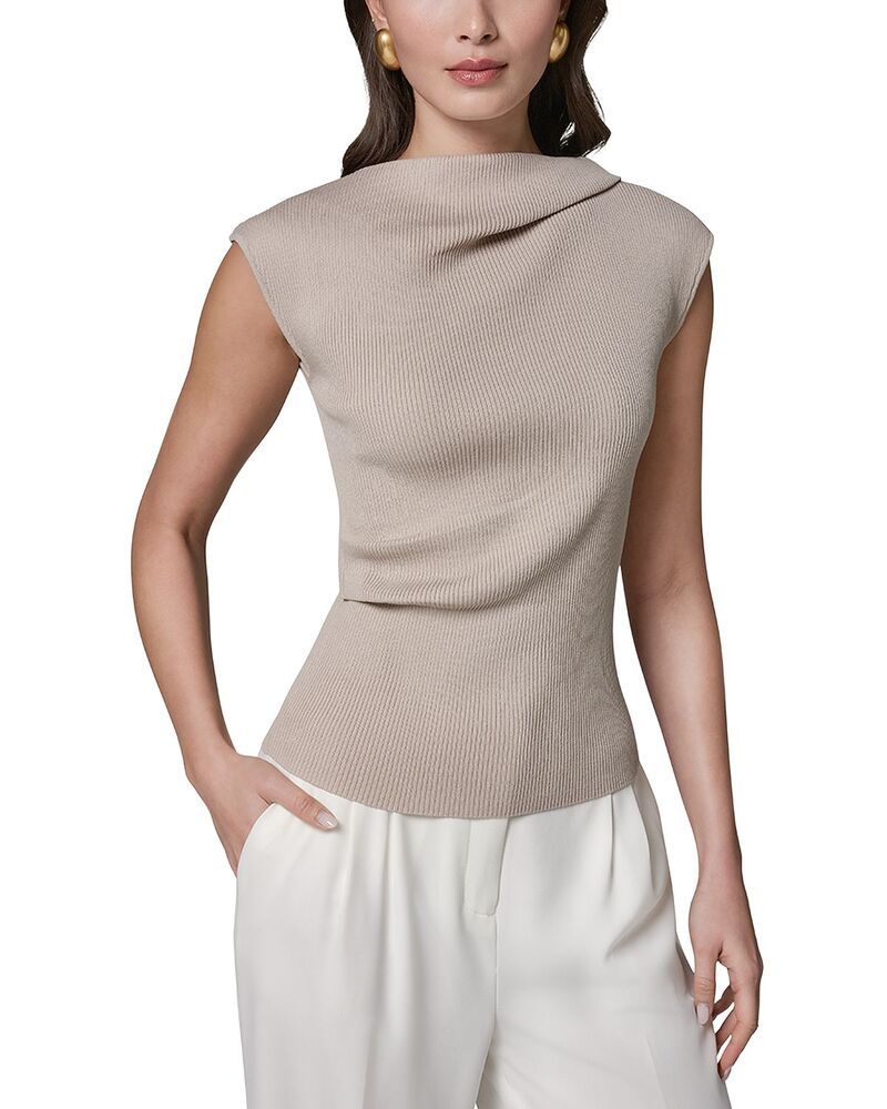 ダナ キャラン ニューヨーク レディース アウター ニット・セーター アシンメトリー Donna Karanew York Asymmetric Sweater Top Sisal