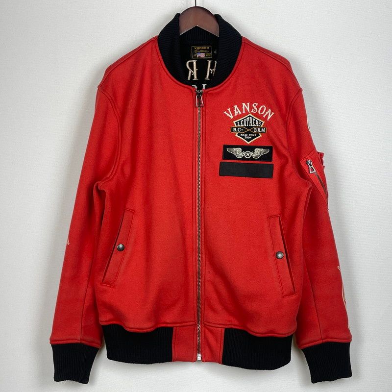 【現状渡し品】 VANSON バンソン SWEAT MA1 スウェット エムエーワン ジャケット アウター 【145-260728-sa-04-tei】