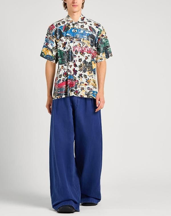 サカイ メンズ トップス シャツ SACAI Blue ブルー