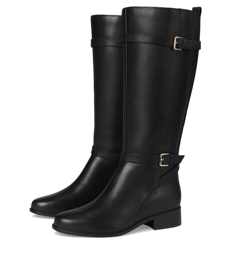 ロックポート レディース シューズ ブーツ・レインブーツ Rockport Harper Black Leather 1 ブラック