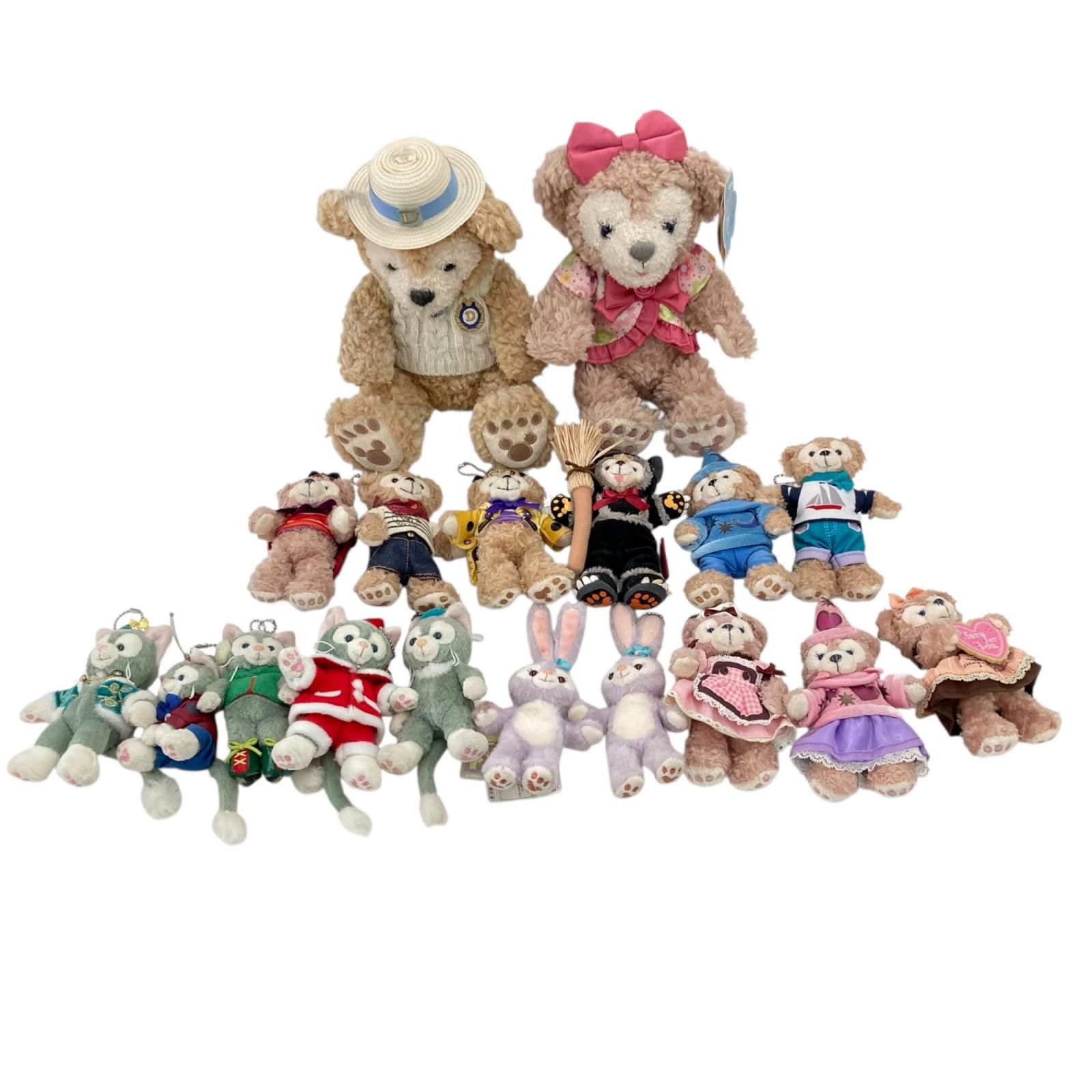 186001 現状品 Disney ディズニー ダッフィー＆フレンズ ぬいぐるみ