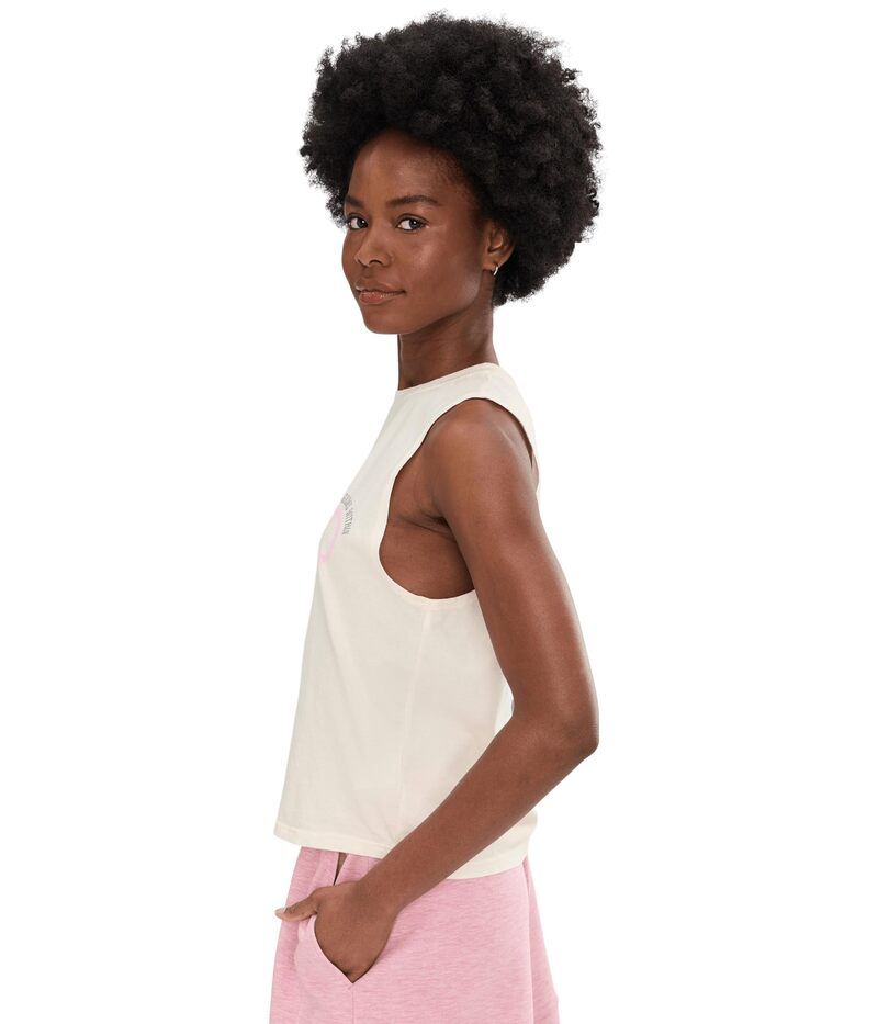 スピリチュアルギャングスタ レディース トップス シャツ Spiritual Gangster Grows Within Vibe Tank Vintage White ホワイト