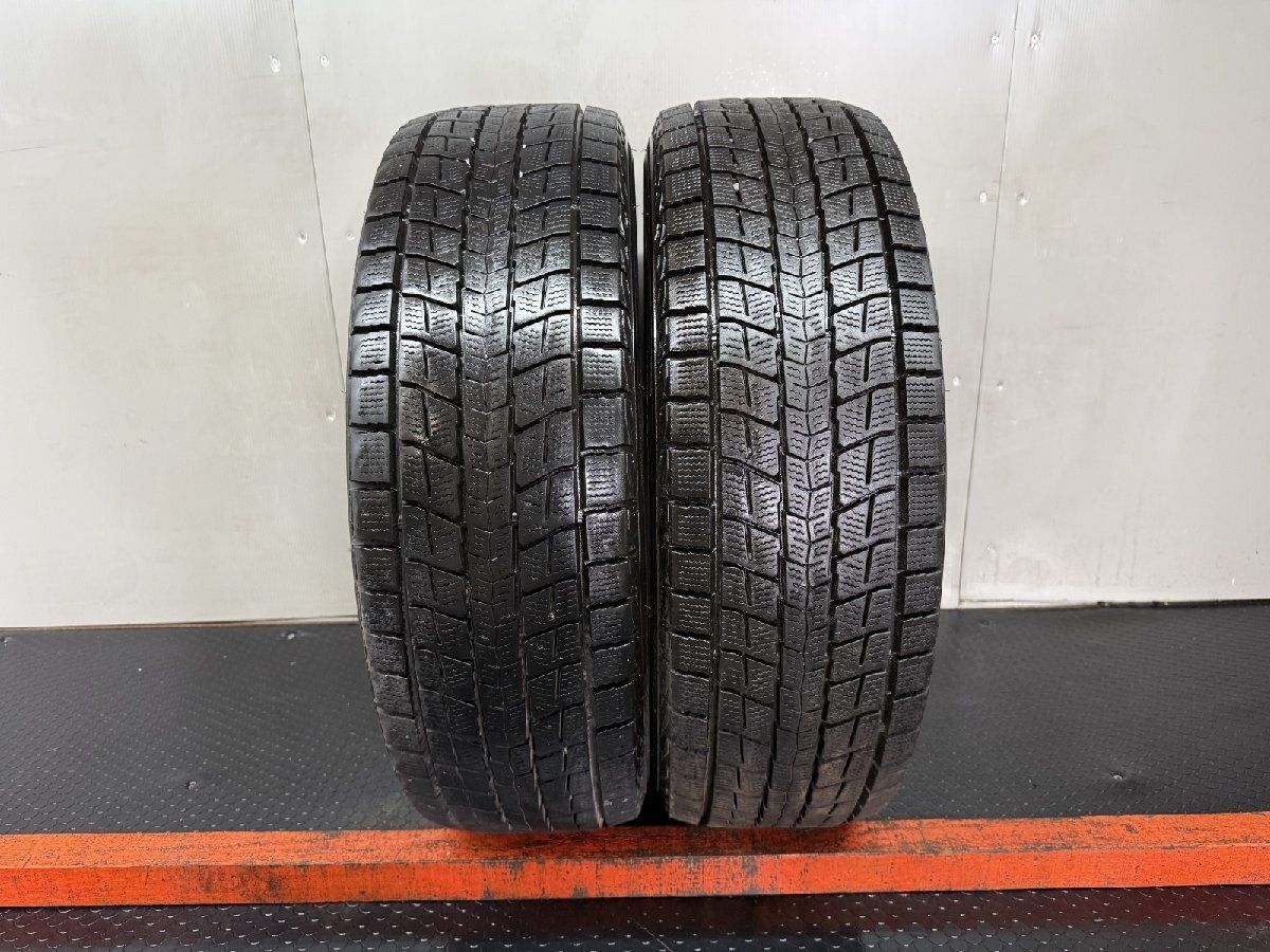 DUNLOP WINTER MAXX SJ8+ 225/60R18 18インチ スタッドレス 2本 24～25年製 バリ溝 レクサスNX T32エクストレイル ハリアー等　(STZ407)