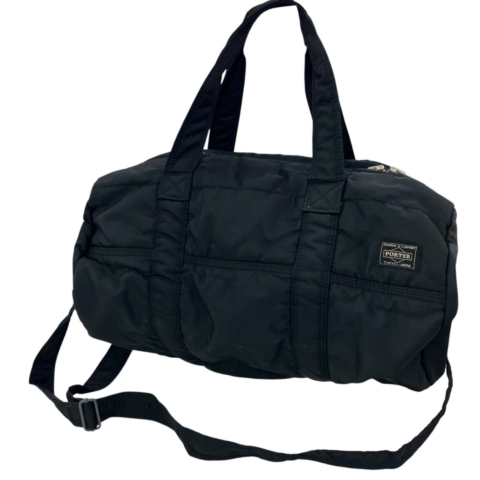 186005 現状品 PORTER ポーター タンカー　2way 　黒