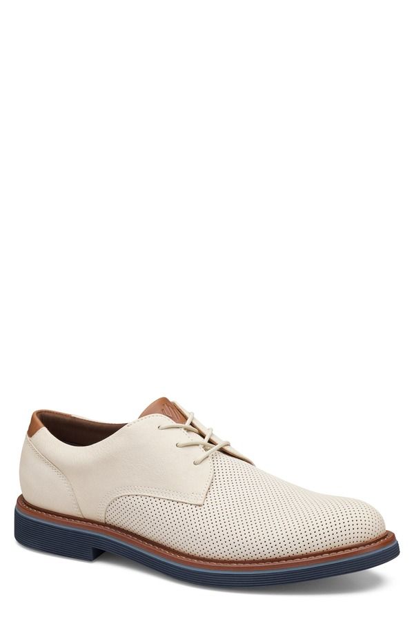 ジョンストンアンドマーフィー メンズ シューズ ダービー Johnston Murphy Tyson Perforated Plain Toe Derby Ivory Nubuck アイボリー 36,920円