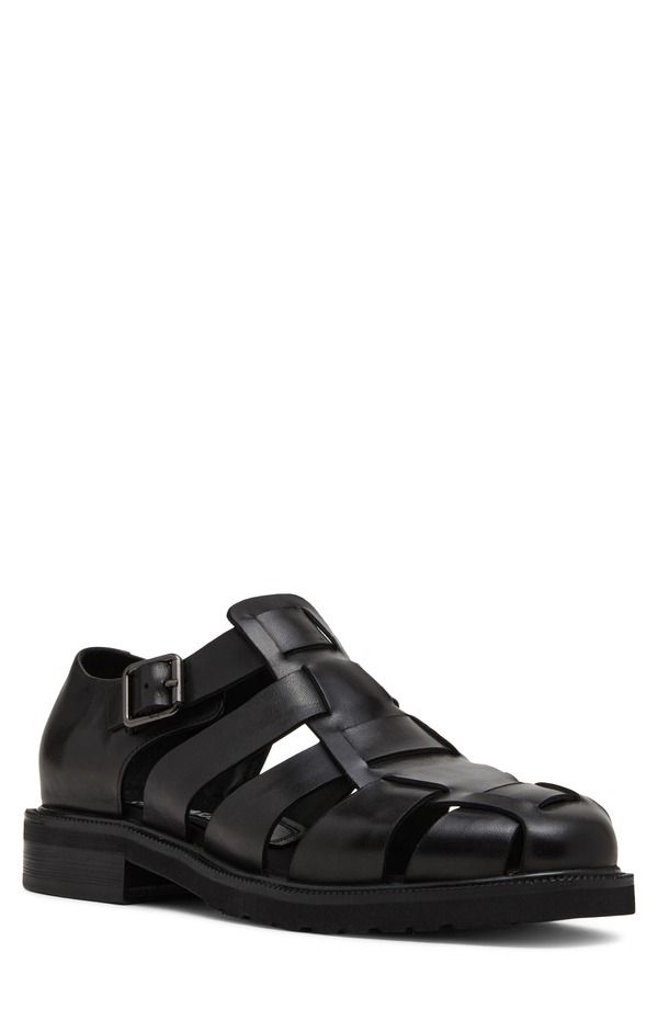 スティーブ マデン メンズ シューズ サンダル Steve Madden Havana Fisherman Sandal Black ブラック