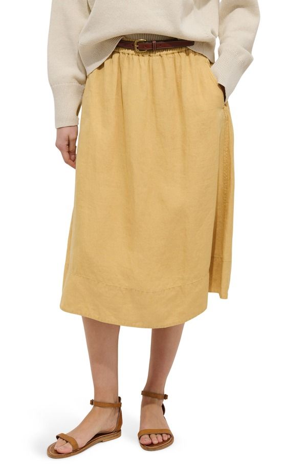 アレックスミル レディース ボトムスカート リネン Alex Mill Maddie Linen Skirt Light Sienna