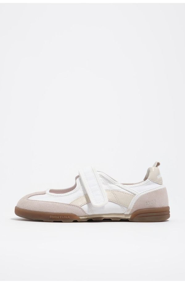 ビンバイローラ レディース シューズ スニーカー Bimba y Lola 13 07 Sporty Ballerina Off White オフホワイト