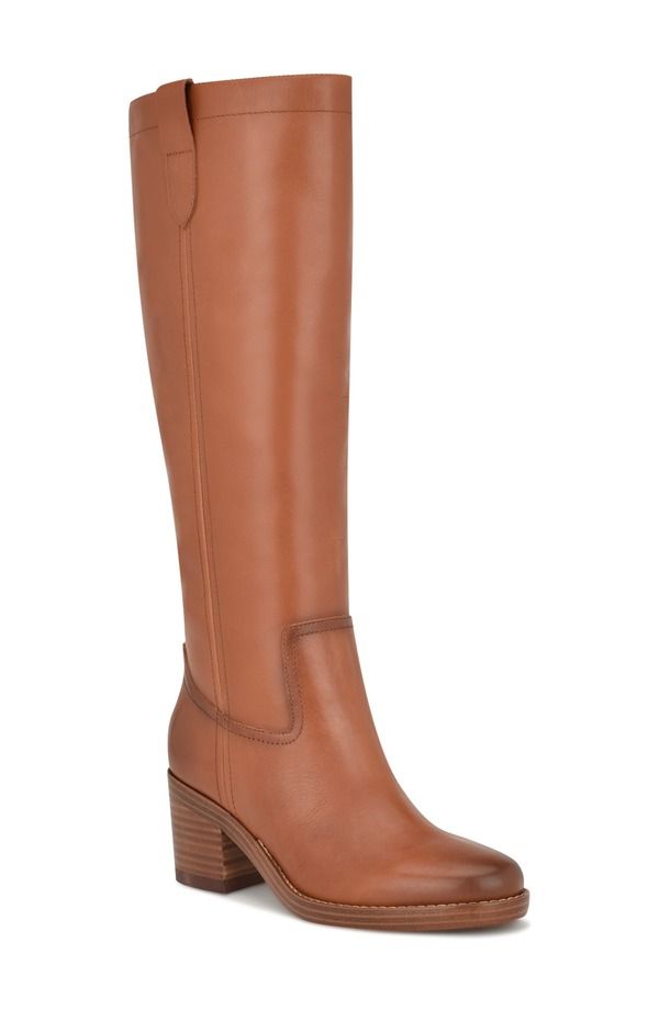 ナインウェスト レディース シューズ ブーツ・レインブーツ Nine West Hecee Knee High Boot Dark Natural