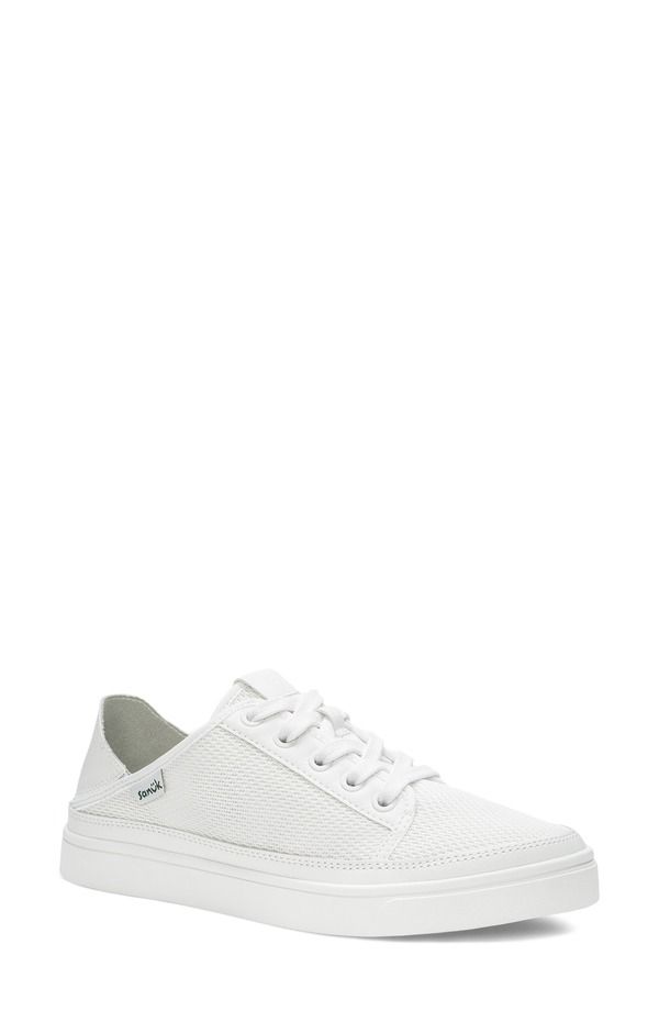 サヌーク レディース シューズ スニーカー Sanuk Tydalow Top Sneaker White ホワイト