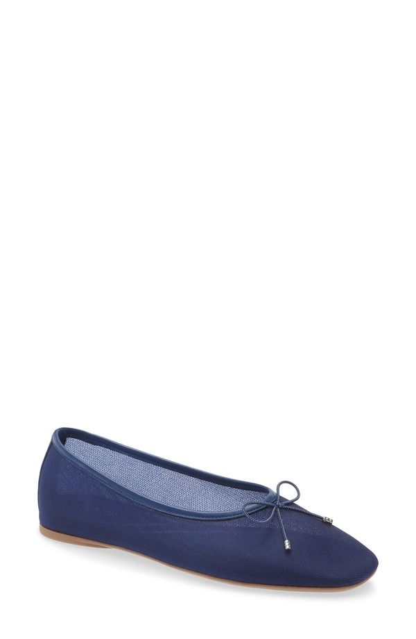 ラグアンドボーン レディース シューズ パンプス rag bone Poppi Ballet Flat Blue Mesh ブルー