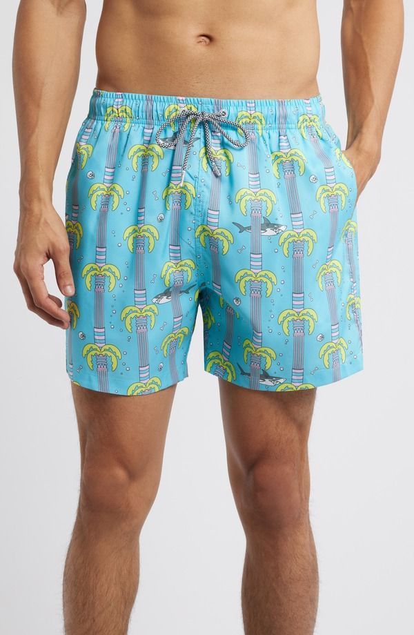 ボーディーズ メンズ 水着 ハーフパンツ・ショーツ Boardies Atlantis Mid Length Swim Trunks Blue ブルー