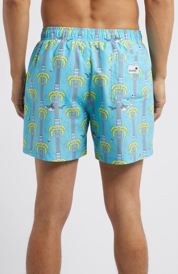 ボーディーズ メンズ 水着 ハーフパンツ・ショーツ Boardies Atlantis Mid Length Swim Trunks Blue ブルー